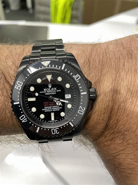 fake rolex pro hunter black|rolex deepsea pro hunter.